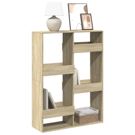 Estantería de madera de ingeniería roble Sonoma 100x33x135 cm de , Librerías y estanterías - Ref: Foro24-3309386, Precio: 92,...