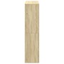 Estantería de madera de ingeniería roble Sonoma 100x33x135 cm de , Librerías y estanterías - Ref: Foro24-3309386, Precio: 92,...