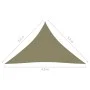 Toldo de vela triangular tela Oxford beige 3,5x3,5x4,9 m de vidaXL, Sombrillas - Ref: Foro24-135175, Precio: 31,86 €, Descuen...