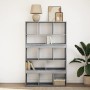 Estantería de madera de ingeniería gris Sonoma 100x33x156,5 cm de , Librerías y estanterías - Ref: Foro24-3309371, Precio: 11...