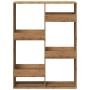Estantería de madera de ingeniería roble artisan 100x33x135 cm de , Librerías y estanterías - Ref: Foro24-3309392, Precio: 92...