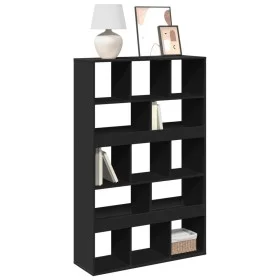 Estantería de madera de ingeniería negra 100x33x156,5 cm de , Librerías y estanterías - Ref: Foro24-3309367, Precio: 116,45 €...