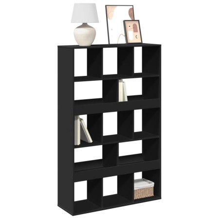 Estantería de madera de ingeniería negra 100x33x156,5 cm de , Librerías y estanterías - Ref: Foro24-3309367, Precio: 118,57 €...
