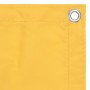 Toldo para balcón tela oxford amarillo 120x300 cm de vidaXL, Sombrillas - Ref: Foro24-135028, Precio: 23,30 €, Descuento: %