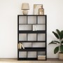 Estantería de madera de ingeniería negra 100x33x156,5 cm de , Librerías y estanterías - Ref: Foro24-3309367, Precio: 118,57 €...