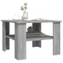 Mesa de centro de madera contrachapada gris Sonoma 60x60x42 cm de , Mesas de centro - Ref: Foro24-815265, Precio: 49,83 €, De...