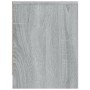 Mesita de noche madera de ingeniería gris Sonoma 40x30x40 cm de , Mesitas de noche - Ref: Foro24-815407, Precio: 46,46 €, Des...