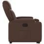 Sillón reclinable elevable cuero sintético marrón de , Sillones - Ref: Foro24-3204546, Precio: 287,19 €, Descuento: %
