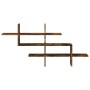 Estante pared madera ingeniería roble Sonoma 124,5x18x60,5 cm de , Estantes y estanterías - Ref: Foro24-853267, Precio: 39,37...