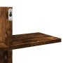 Estante pared madera ingeniería roble Sonoma 124,5x18x60,5 cm de , Estantes y estanterías - Ref: Foro24-853267, Precio: 39,37...