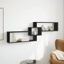 Armario de pared madera de ingeniería negro 158x18x53 cm de , Estantes y estanterías - Ref: Foro24-854815, Precio: 40,60 €, D...