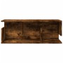 Armario de pared madera de ingeniería roble ahumado 80x20x30 cm de , Estantes y estanterías - Ref: Foro24-854836, Precio: 31,...
