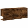 Armario de pared madera de ingeniería roble ahumado 80x20x30 cm de , Estantes y estanterías - Ref: Foro24-854836, Precio: 31,...