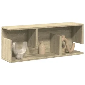 Armario de pared madera de ingeniería roble Sonoma 80x20x30 cm de , Estantes y estanterías - Ref: Foro24-854834, Precio: 34,3...