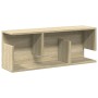 Armario de pared madera de ingeniería roble Sonoma 80x20x30 cm de , Estantes y estanterías - Ref: Foro24-854834, Precio: 34,9...