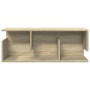 Armario de pared madera de ingeniería roble Sonoma 80x20x30 cm de , Estantes y estanterías - Ref: Foro24-854834, Precio: 34,9...