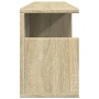 Armario de pared madera de ingeniería roble Sonoma 80x20x30 cm de , Estantes y estanterías - Ref: Foro24-854834, Precio: 34,9...