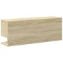 Armario de pared madera de ingeniería roble Sonoma 80x20x30 cm de , Estantes y estanterías - Ref: Foro24-854834, Precio: 34,9...