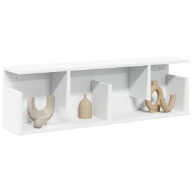 Armario de pared madera de ingeniería blanco 100x20x30 cm de , Estantes y estanterías - Ref: Foro24-854841, Precio: 35,07 €, ...