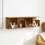 Mueble de pared madera de ingeniería envejecida 100x20x30 cm de , Estantes y estanterías - Ref: Foro24-854848, Precio: 44,09 ...