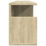 Armario de pared madera de ingeniería roble Sonoma 100x20x30 cm de , Estantes y estanterías - Ref: Foro24-854843, Precio: 40,...