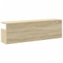 Armario de pared madera de ingeniería roble Sonoma 100x20x30 cm de , Estantes y estanterías - Ref: Foro24-854843, Precio: 40,...