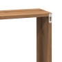 Armario de pared madera ingeniería roble artesanal 100x16x30 cm de , Estantes y estanterías - Ref: Foro24-854876, Precio: 30,...