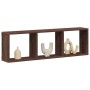 Armario de pared madera ingeniería marrón roble 100x16x30 cm de , Estantes y estanterías - Ref: Foro24-854874, Precio: 30,56 ...