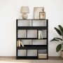 Estantería de madera de ingeniería negra 100x33x125,5 cm de , Librerías y estanterías - Ref: Foro24-3309358, Precio: 99,15 €,...