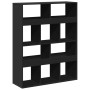Estantería de madera de ingeniería negra 100x33x125,5 cm de , Librerías y estanterías - Ref: Foro24-3309358, Precio: 99,15 €,...