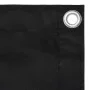 Balcony awning black oxford fabric 75x500 cm by vidaXL, Umbrellas - Ref: Foro24-135058, Price: 22,13 €, Discount: %