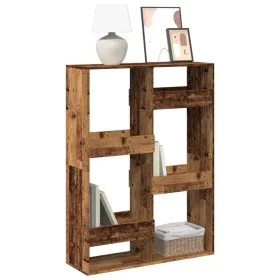 Estantería de madera de ingeniería envejecida 100x33x135 cm de , Librerías y estanterías - Ref: Foro24-3309391, Precio: 93,10...