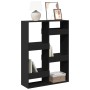 Estantería de madera de ingeniería negra 100x33x135 cm de , Librerías y estanterías - Ref: Foro24-3309385, Precio: 94,78 €, D...