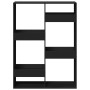 Estantería de madera de ingeniería negra 100x33x135 cm de , Librerías y estanterías - Ref: Foro24-3309385, Precio: 94,78 €, D...