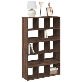 Estantería madera de ingeniería marrón roble 100x33x156,5 cm de , Librerías y estanterías - Ref: Foro24-3309372, Precio: 119,...