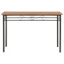 Conjunto de comedor de 5 piezas MDF y acero marrón de , muebles para cocinas y comedores - Ref: Foro24-281400, Precio: 182,35...
