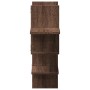 Estante pared madera ingeniería marrón roble 124,5x18x60,5 cm de , Estantes y estanterías - Ref: Foro24-853269, Precio: 39,37...