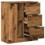 Aparador de madera de ingeniería envejecida 60x30x70 cm de , Aparadores - Ref: Foro24-856836, Precio: 79,90 €, Descuento: %