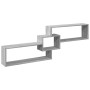 Armario de pared madera de ingeniería gris Sonoma 158x18x53 cm de , Estantes y estanterías - Ref: Foro24-854819, Precio: 35,2...