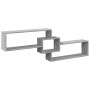 Armario de pared madera de ingeniería gris Sonoma 158x18x53 cm de , Estantes y estanterías - Ref: Foro24-854819, Precio: 35,2...