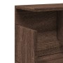 Mueble de pared madera de ingeniería marrón roble 80x20x30 cm de , Estantes y estanterías - Ref: Foro24-854838, Precio: 30,67...