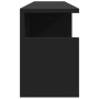 Armario de pared madera de ingeniería negro 80x20x30 cm de , Estantes y estanterías - Ref: Foro24-854833, Precio: 32,02 €, De...