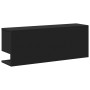 Armario de pared madera de ingeniería negro 80x20x30 cm de , Estantes y estanterías - Ref: Foro24-854833, Precio: 32,02 €, De...