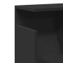 Armario de pared madera de ingeniería negro 80x20x30 cm de , Estantes y estanterías - Ref: Foro24-854833, Precio: 32,02 €, De...