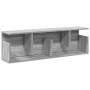 Armario de pared madera de ingeniería gris Sonoma 100x20x30 cm de , Estantes y estanterías - Ref: Foro24-854846, Precio: 42,6...