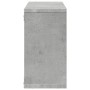Armario de pared madera ingeniería gris hormigón 100x16x30 cm de , Estantes y estanterías - Ref: Foro24-854871, Precio: 26,96...