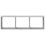 Armario de pared madera de ingeniería gris Sonoma 100x16x30 cm de , Estantes y estanterías - Ref: Foro24-854873, Precio: 30,5...