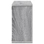 Armario de pared madera de ingeniería gris Sonoma 100x16x30 cm de , Estantes y estanterías - Ref: Foro24-854873, Precio: 30,5...