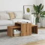 Mesa de centro madera de ingeniería roble artisan 100x48x40 cm de , Mesas de centro - Ref: Foro24-856055, Precio: 65,23 €, De...