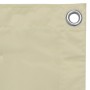 Toldo para balcón tela oxford crema 120x600 cm de vidaXL, Sombrillas - Ref: Foro24-134959, Precio: 32,10 €, Descuento: %